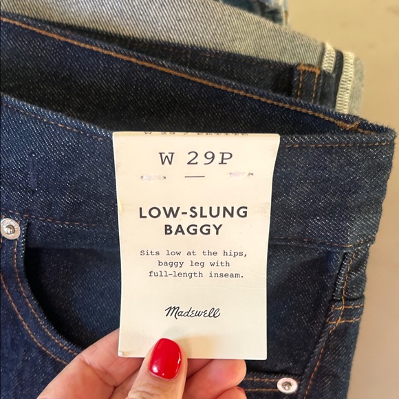 Madewell Dark Blue Flare Jeans - Picture 4 of 9